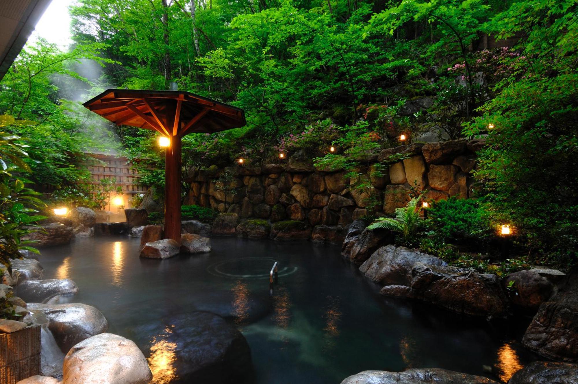 Hodakaso Yamano Hotel Такаяма Экстерьер фото